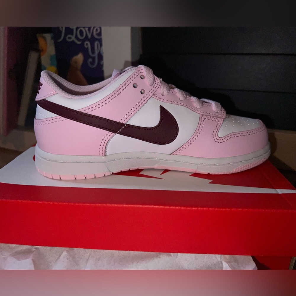 Completely new dunks for girls size 12c they have never been worn .